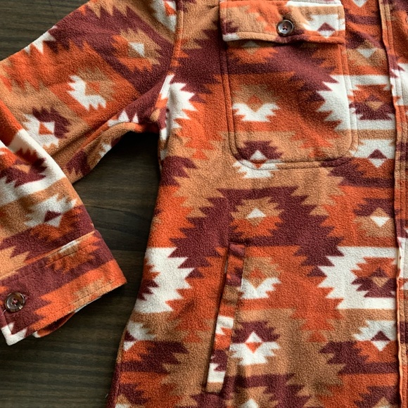 LIV Outdoor Fleece Aztec Sweater Jacket - Picture 2 of 7
